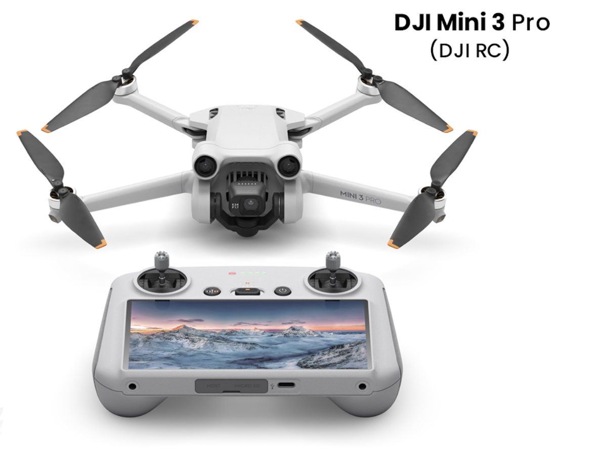 DJI Mavic Mini 3 Pro dronas su DJI RC išmaniuoju valdymo pultu